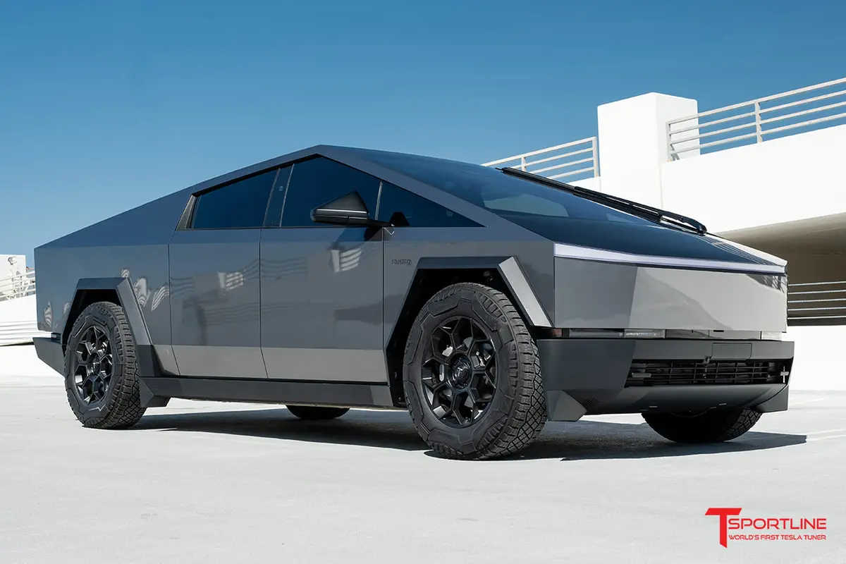 Ct7 20" Tesla Cybertruck Fully Forged Lightweight Tesla Wheel And Tire Package (Set Of 4) 30