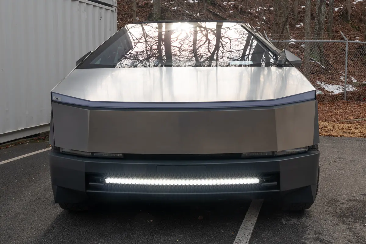 Tesla Cybertruck Curved 40" Bumper Insert Led Off Road Light Bar / Lightbar 1
