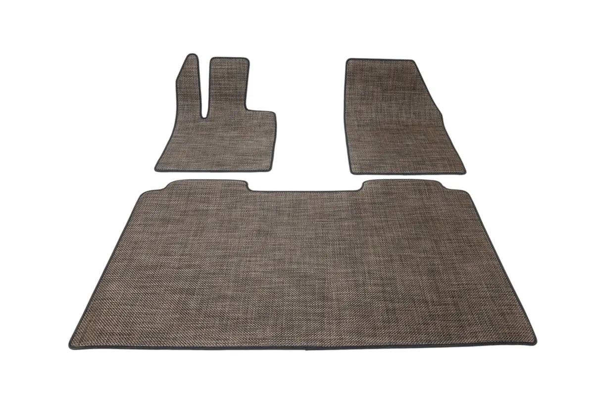 Tesla Cybertruck Chilewich Custom Color & Weave Floor Mat Sets 1