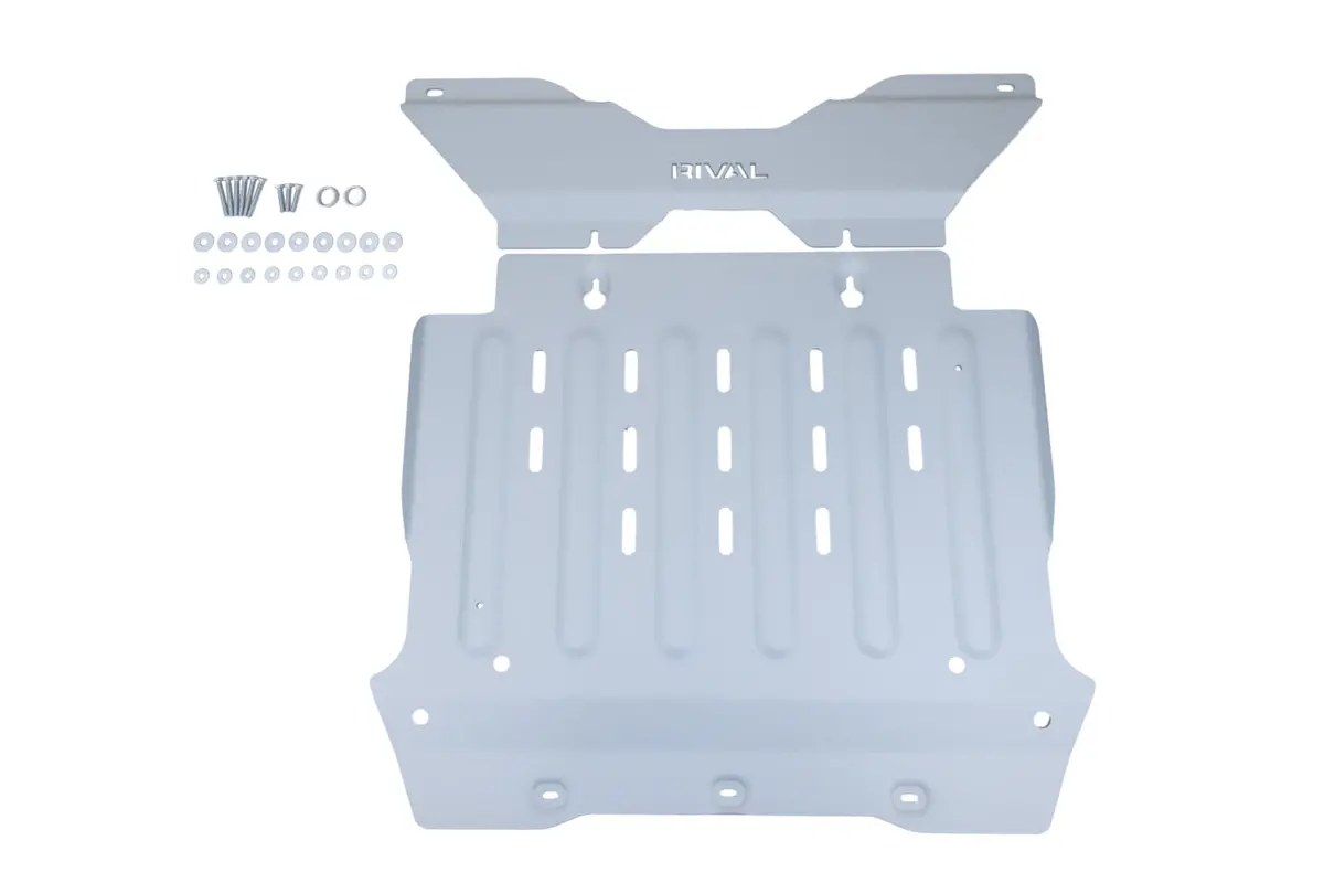Tesla Cybertruck Heavy Duty Aluminum Front Skid Plate 1