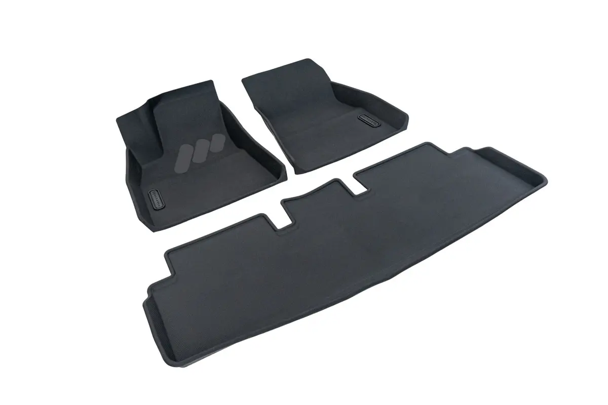 Tesla Model 3 Highland All-Weather Custom Fit Floor Liner Mats - Baselayer 1