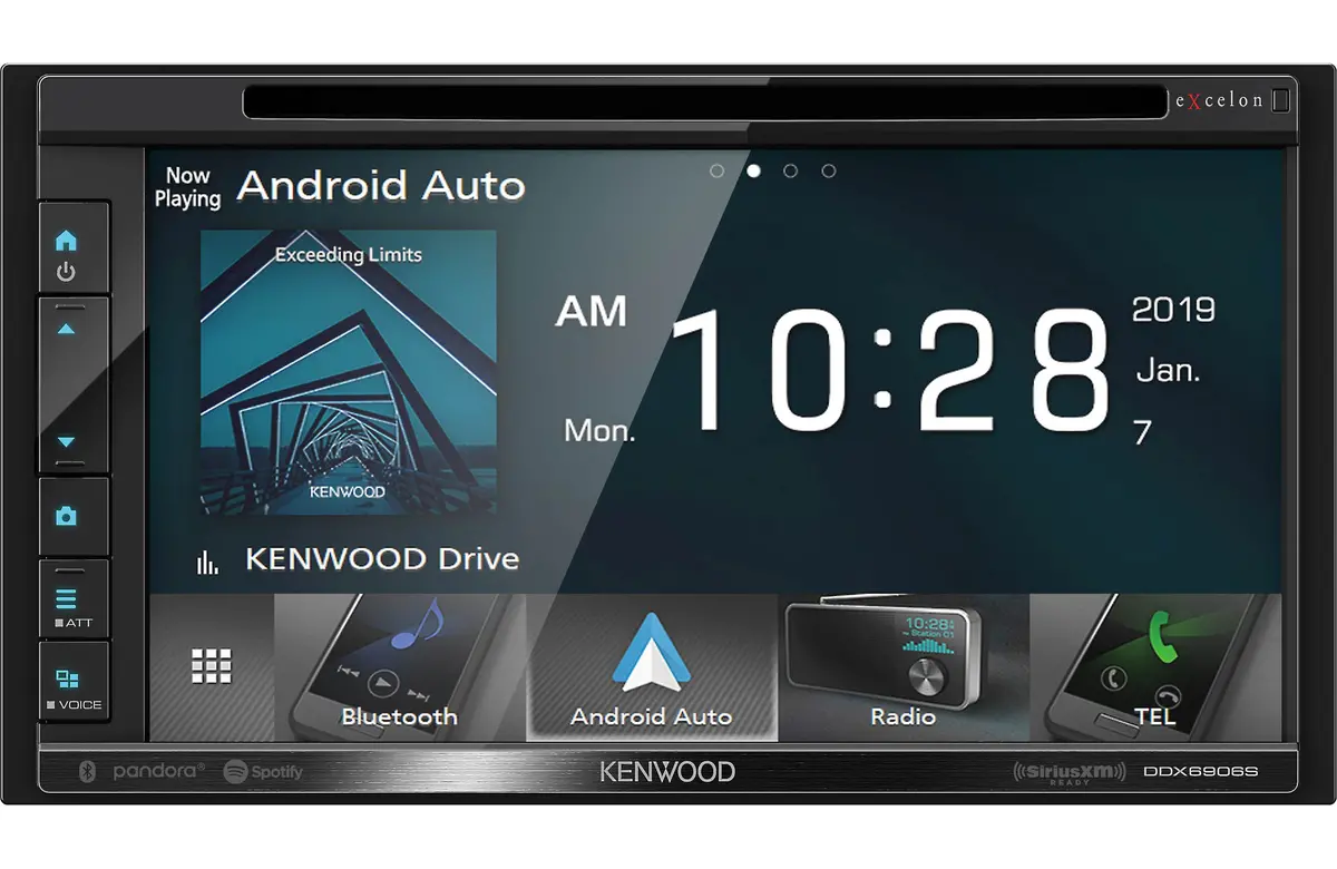 Kenwood Excelon Ddx6906s 6.8" Apple Carplay & Android Auto Dvd Receiver 1