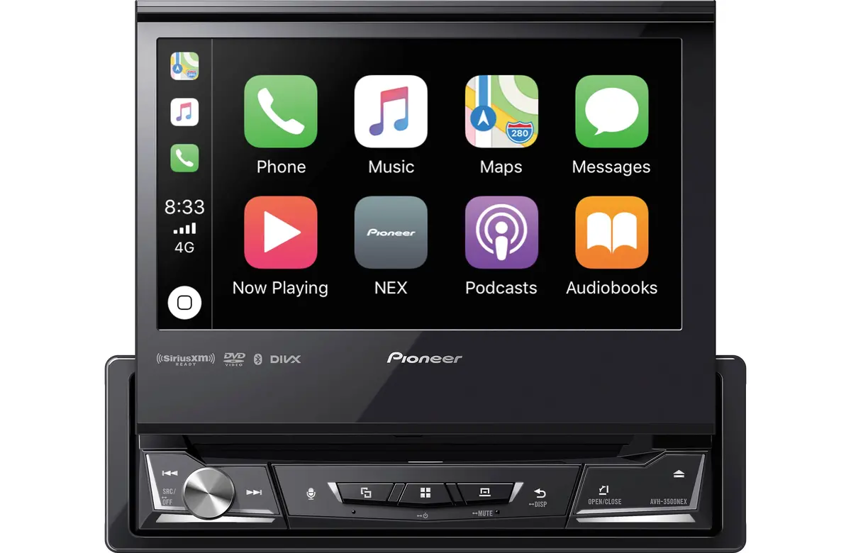 Pioneer Avh-3500Nex 1-Din Multimedia Dvd Receiver With 6.8" Wvga Display 1