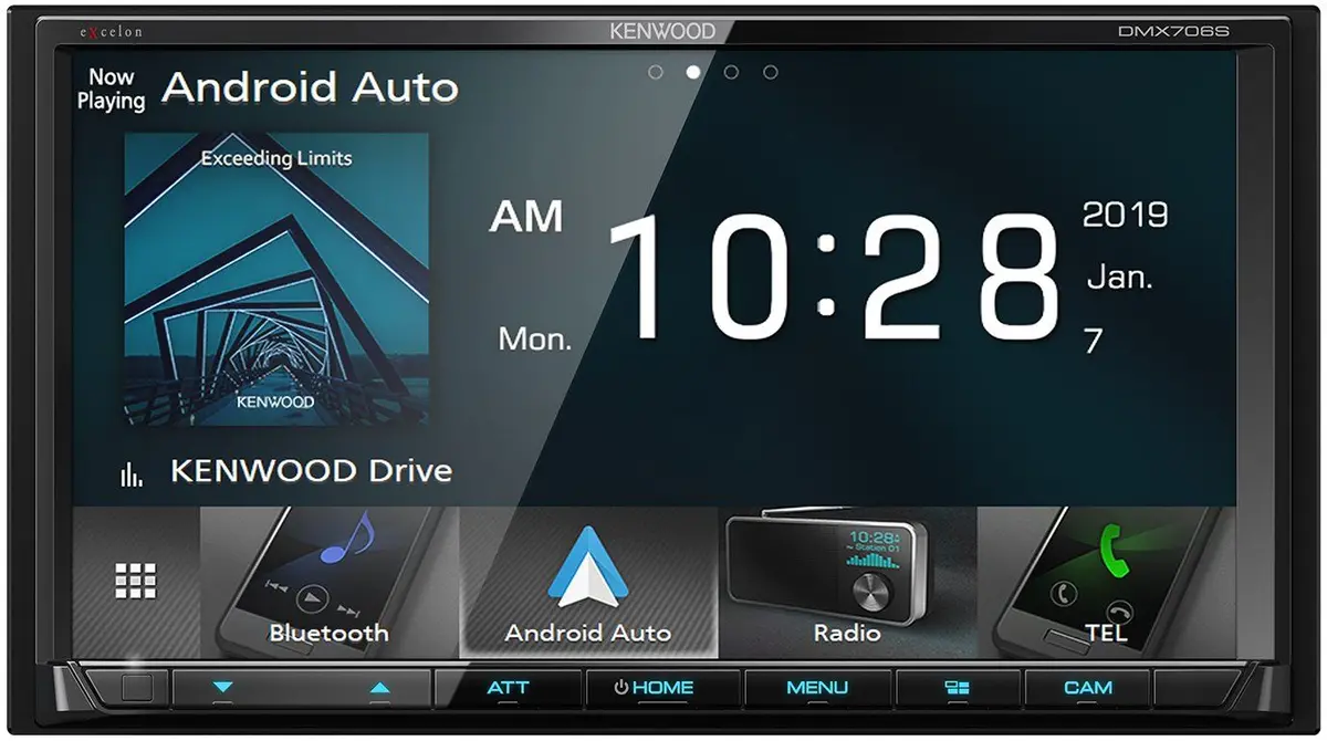 Kenwood Excelon Dmx706s 6.95" Apple Carplay And Android Auto Multimedia Receiver 1