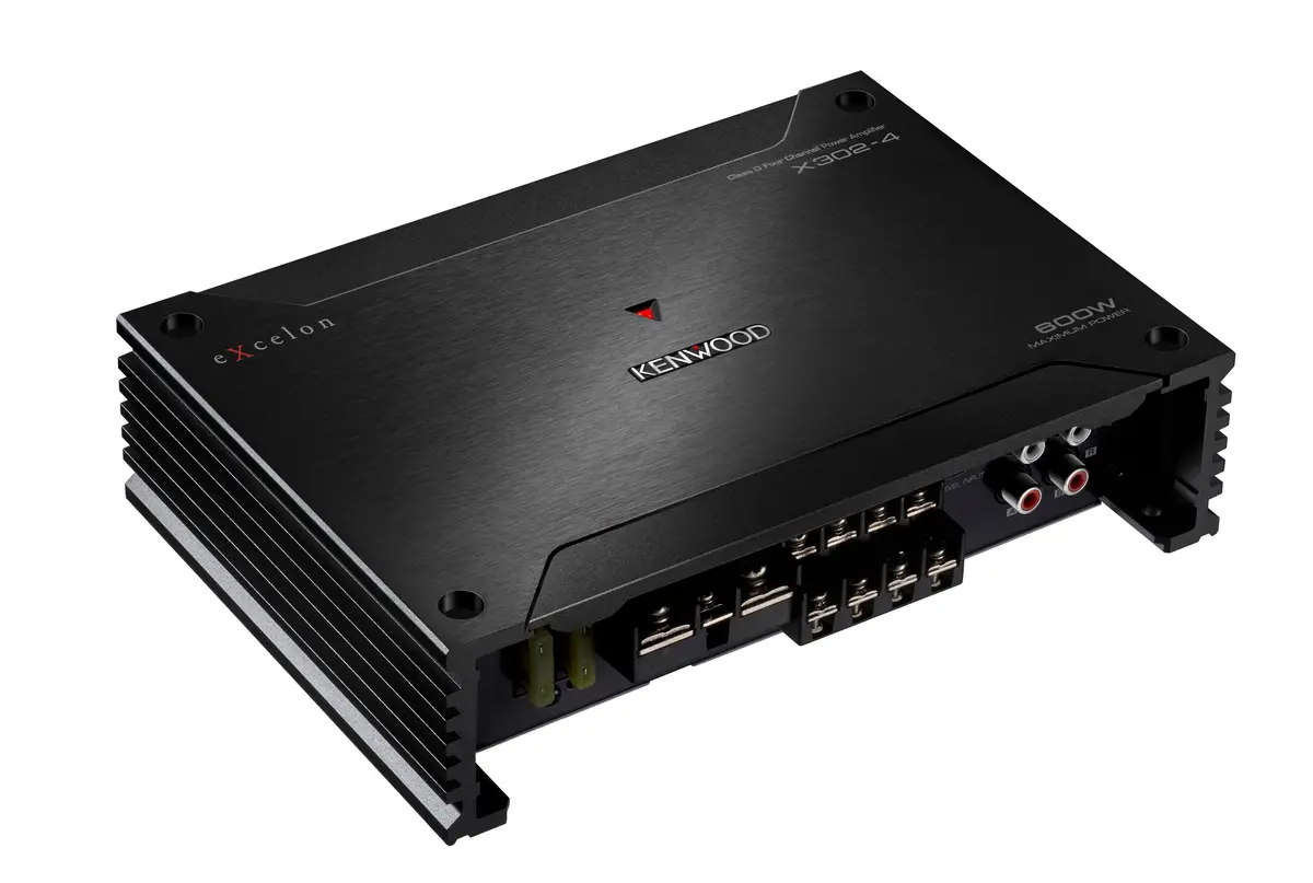 Kenwood Excelon X302-4 Class D 4-Channel Power Amplifier 1