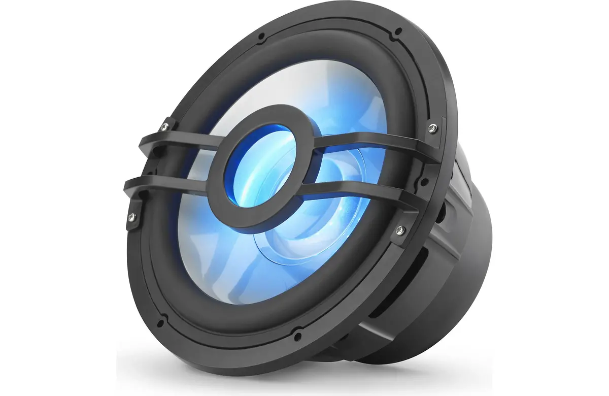 Clarion Cmsp-101Rgb 10-Inch 2-Ohm Infinite Baffle Marine Subwoofer With Rgb Lighting 1