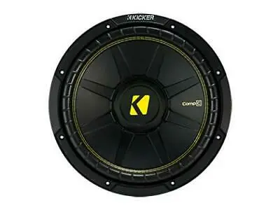 Kicker 44Cwcs124 Compc 12" Subwoofer, Single Voice Coil, 4-Ohm, 300W 1