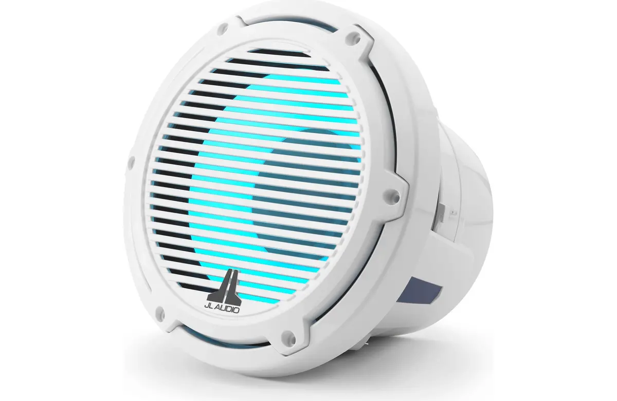 Jl Audio M6-8Ib-C-Gwgw-I-4 8-Inch Marine Subwoofer Driver (200W, 4 Ohm) W/ Rgb Lighting 1