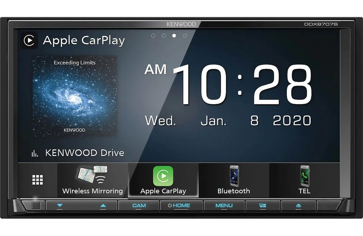 Kenwood Ddx9707s Dvd Multi-Media Receiver W/ Apple Carplay & Android Auto 1