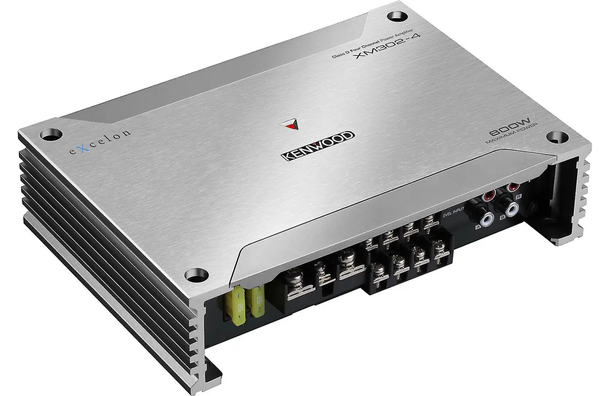 Kenwood Excelon Xm302-4 4-Channel Class D Marine Amplifier 1