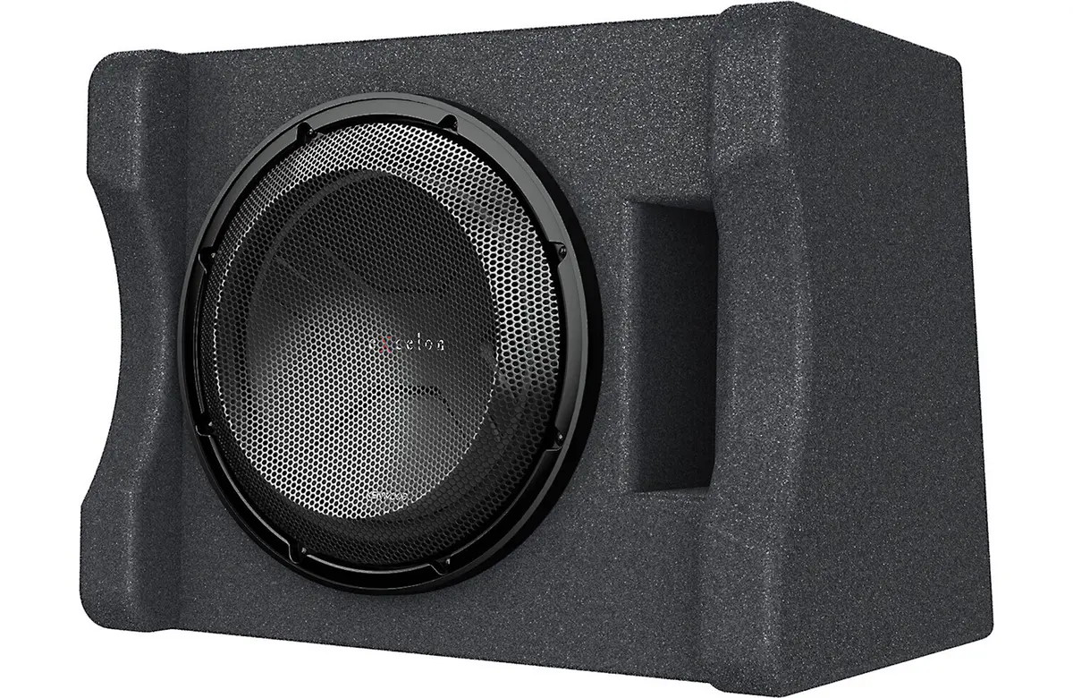 Kenwood P-Xw1241s Single 12" Subwoofer Vented Enclosure, 300W Rms Power 1