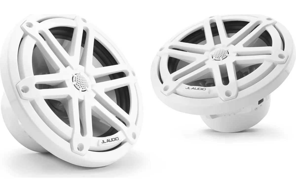Jl Audio M3-770X-S-Gw 7.7" 4 Ω Gloss White Marine Speakers Sports Grills 1