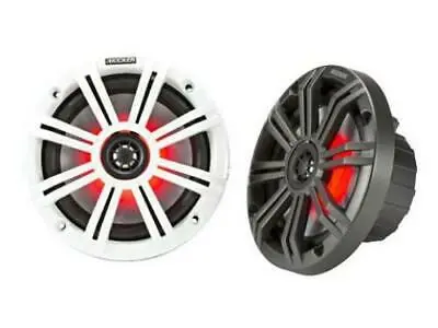 Kicker 45Km654l 6.5" 2-Way Marine Speakers With Led Lighting 1