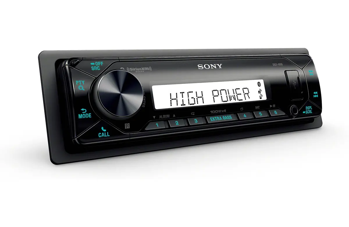 Sony Dsx-M80 High Powered Bluetooth Marine Receiver 1