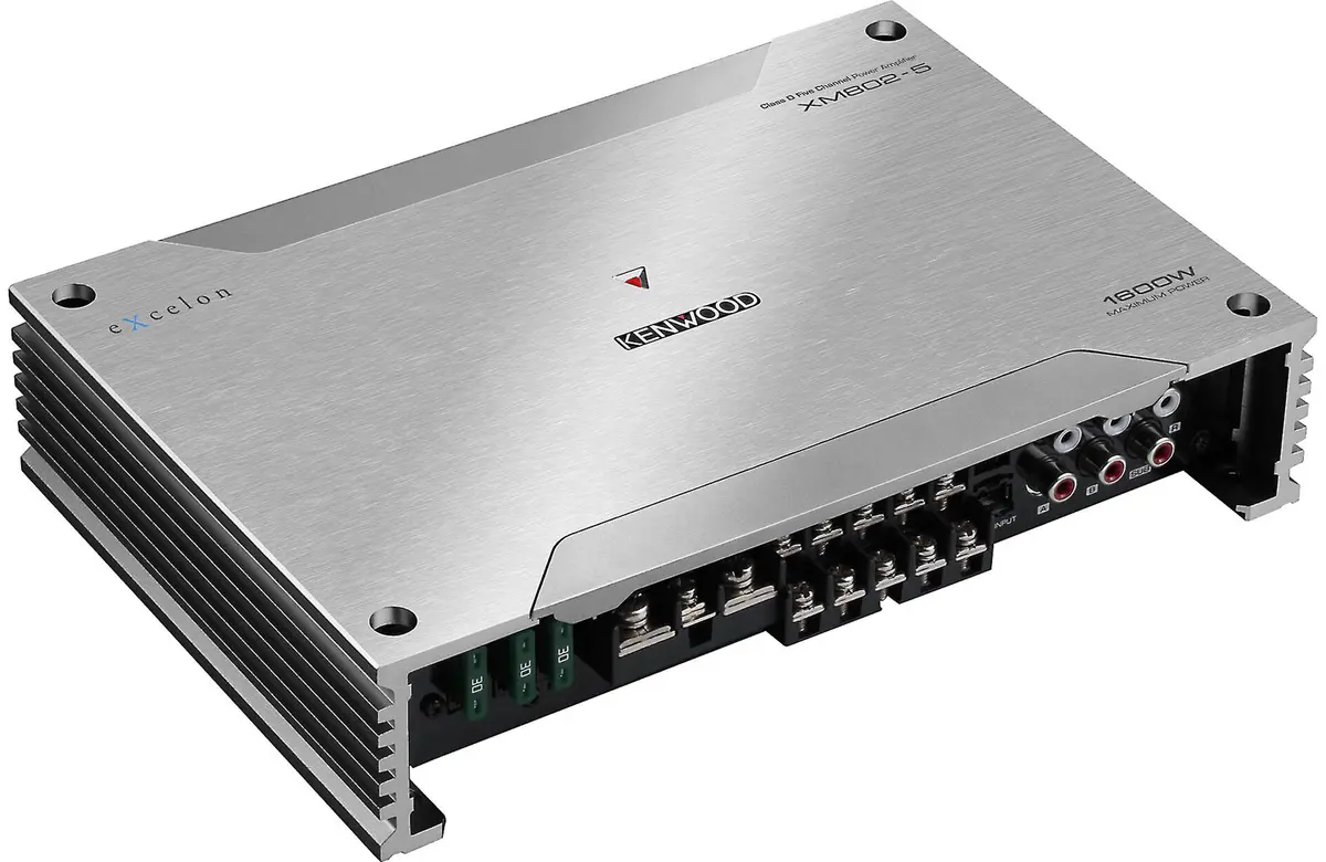 Kenwood Excelon Xm802-5 5-Channel Class D Marine Amplifier 1