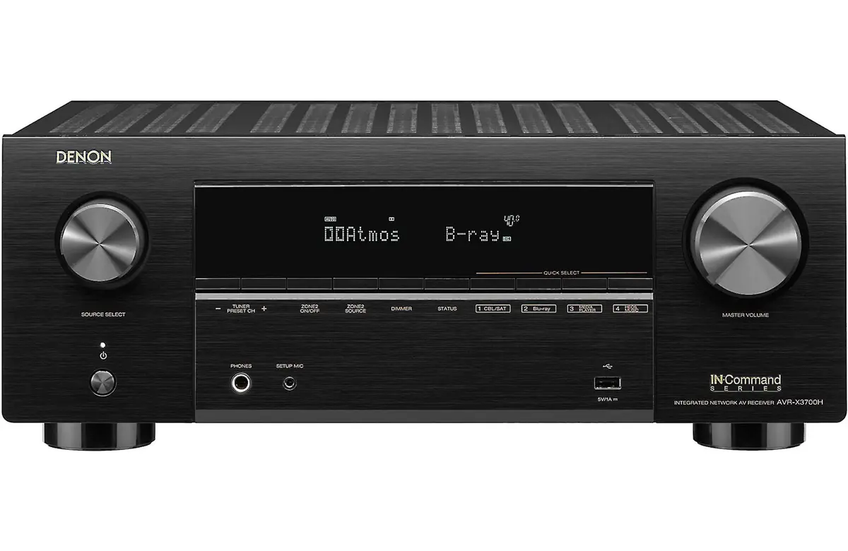 Denon Avr-X3700h (2020 Model) -9.2 Channel 4K Ultra Hd Av Receiver 1