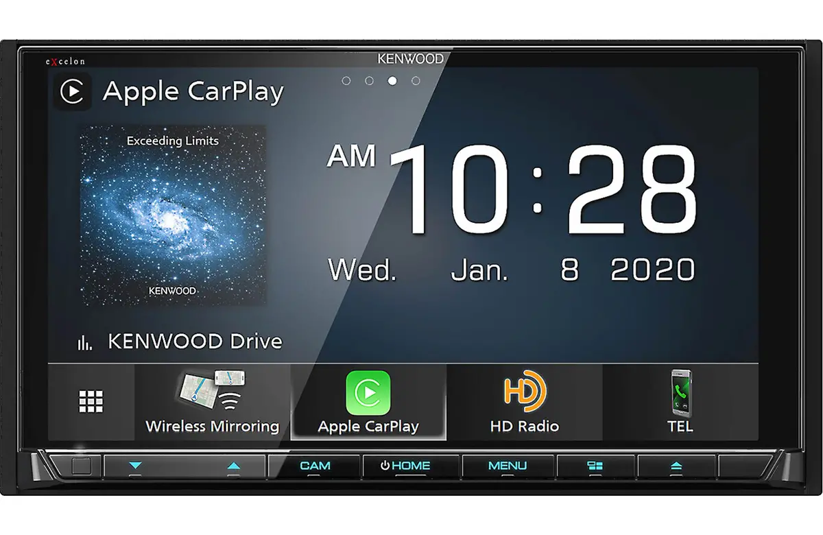 Kenwood Excelon Ddx9907xr Dvd Receiver And Cmos-130 Rear View Camera 2