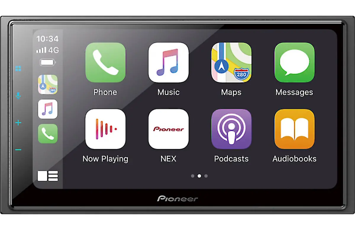 Pioneer Dmh-W4660nex 2-Din Multimedia Receiver W/ Wireless Apple Carplay & Android Auto 1