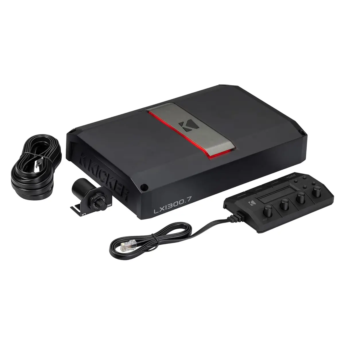 Kicker 51Lx1300.7 7-Channel Premium Amplifier 4X125w, 2X65w + 700W Sub Channel 1