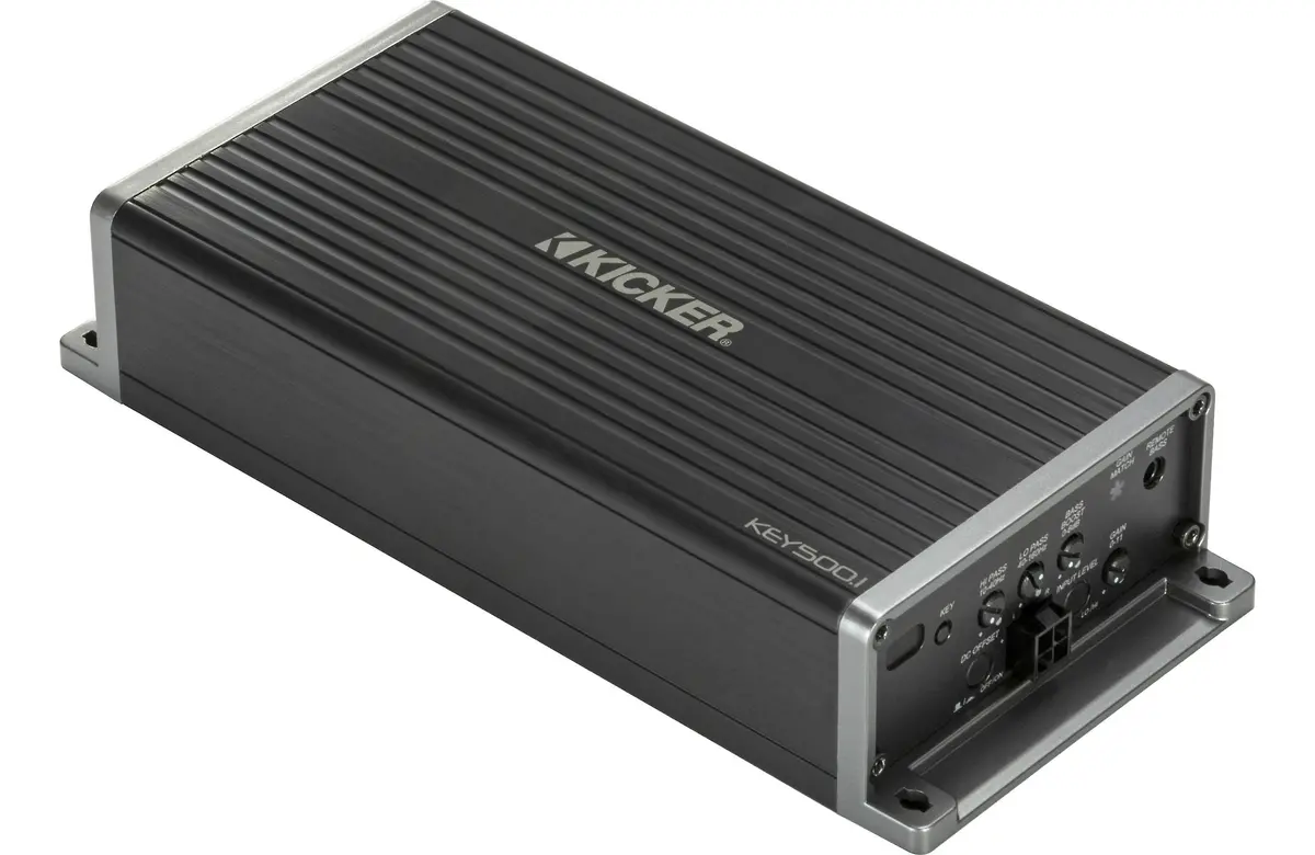 Kicker 47Key500.1 500 Watt Compact Mono Subwoofer Amplifier 1