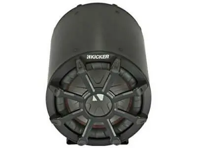 Kicker 46Cwtb84 Tb8 8-Inch Subwoofer W/Passive Radiator; Weather-Proof Enclosure, 4-Ohm; Rohs Compliant 1