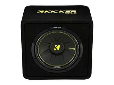 Kicker 44Vcwc122 Compc 12-Inch Subwoofer In Vented Enclosure, 2-Ohm, 300W 1