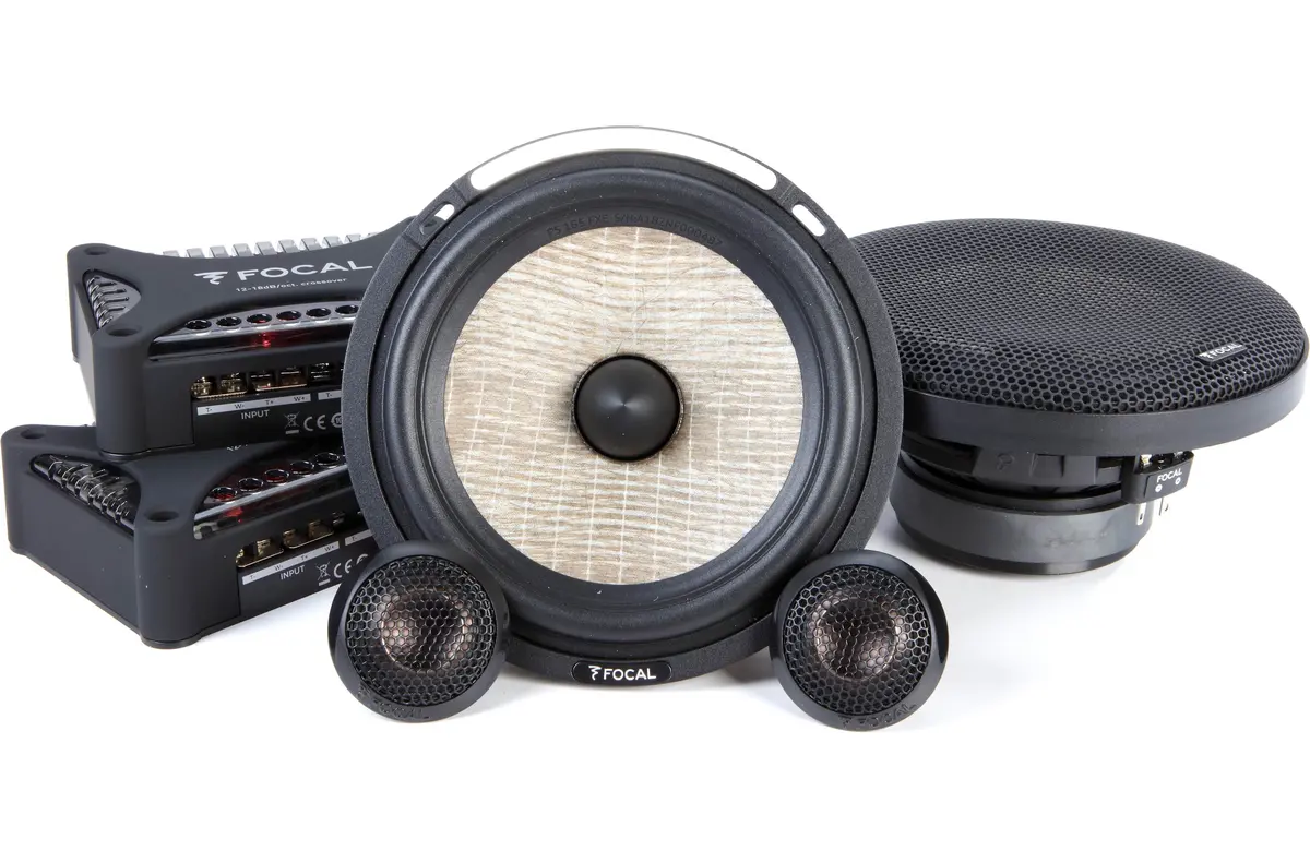 Focal Ps165fxe Flax Evo 6.5” Bi-Amplified Component Speaker System 1
