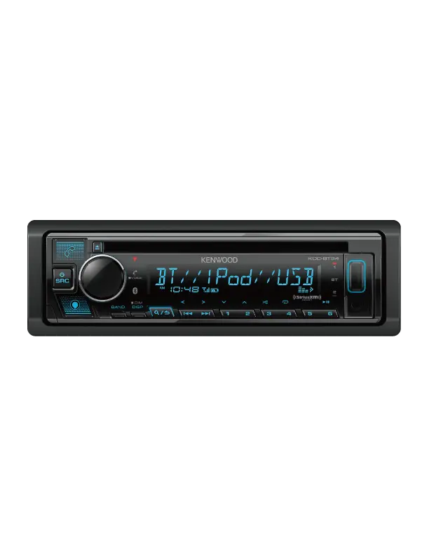 Kenwood Kdc-Bt34 Car Cd Receiver With Bluetooth 1