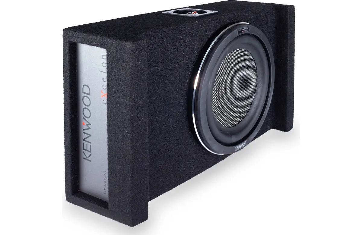 Kenwood Excelon P-Xw1002b Enclosed 10" Subwoofer 1