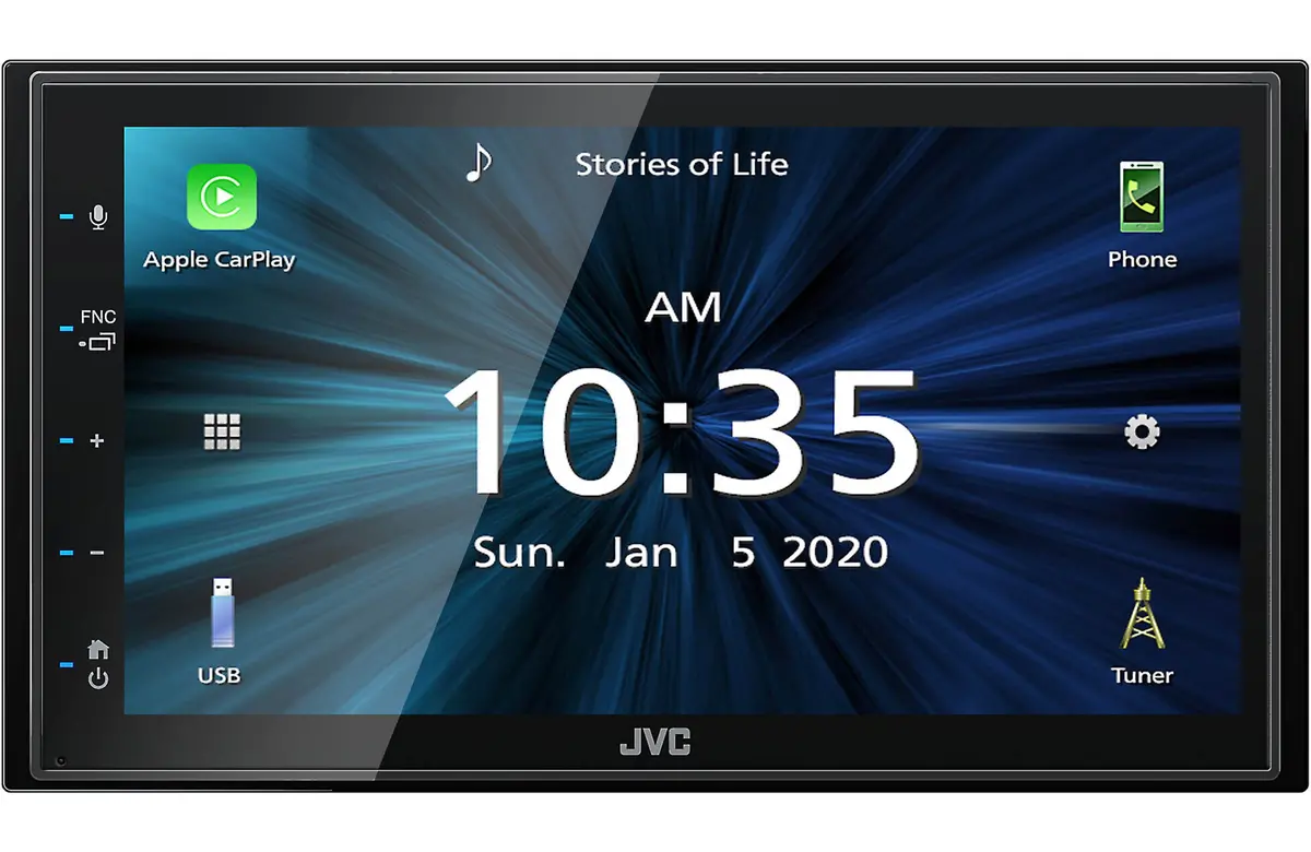Jvc Kw-M56bt 2-Din Digital Multimedia Receiver 1