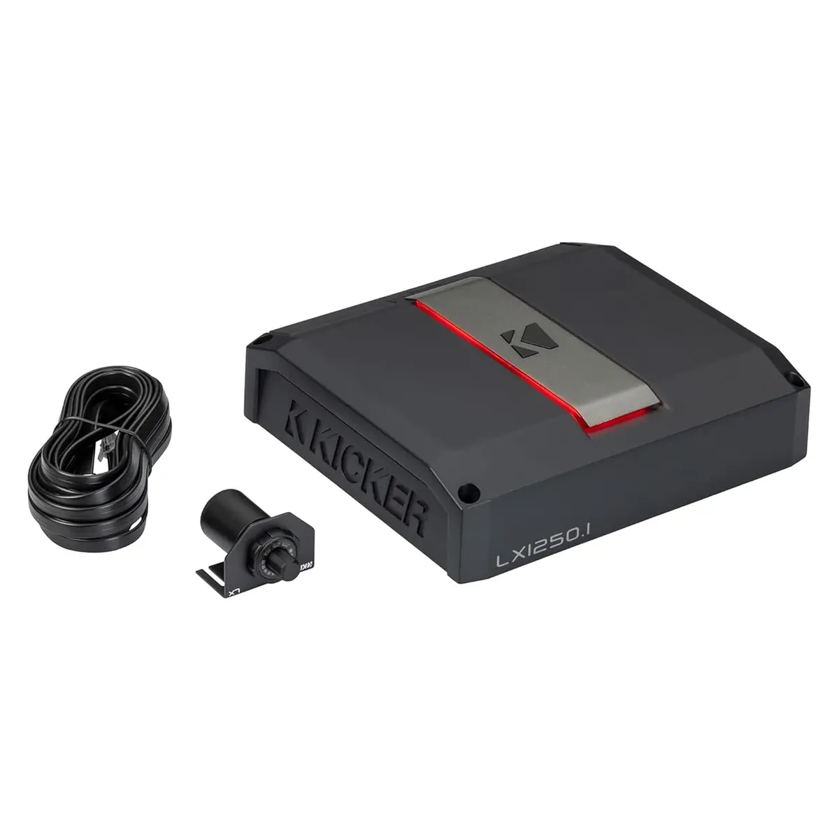 Kicker 51Lx1250.1 1250 Watt Mono Class-D Subwoofer Amplifier With Smart Bass 1
