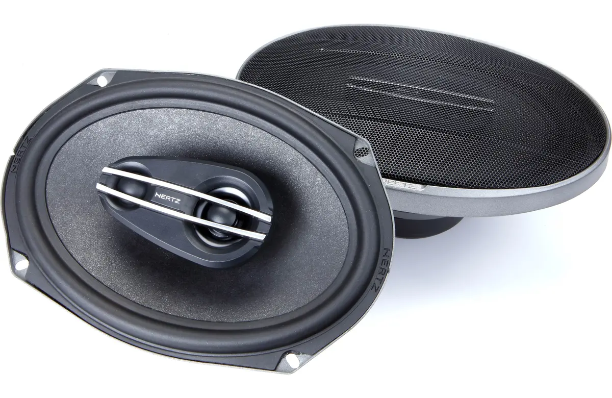 Hertz Cx690 - 6 X 9" 3-Way Cento Series Coaxial Speaker Set W/ Grilles 1
