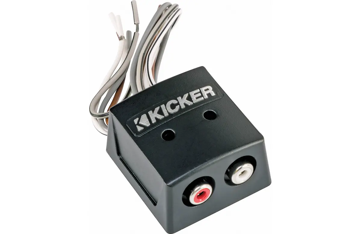 Kicker 46Kisloc 2-Channel Speaker To Rca Converter W/ Loc 1