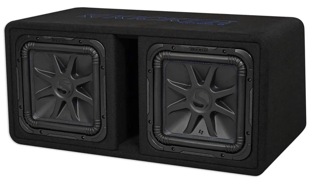 Kicker 44Dl7s122 Dual 12" Solo-Baric L7s Ported Enclosure, 2 Ohms 1