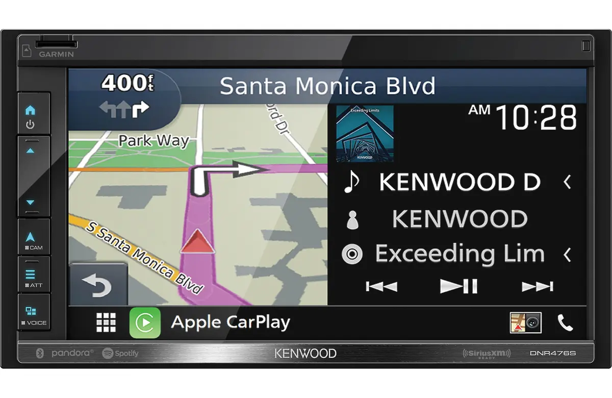 Kenwood Dnr476s 2-Din Digital Multimedia Navigation Receiver 1