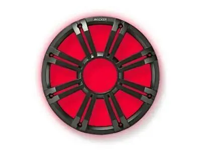 Kicker 45Kmg10c 10" Grille For Kicker Km10 And Kmf10 Subwoofers 2/Built-In Leds - Charcoal 1