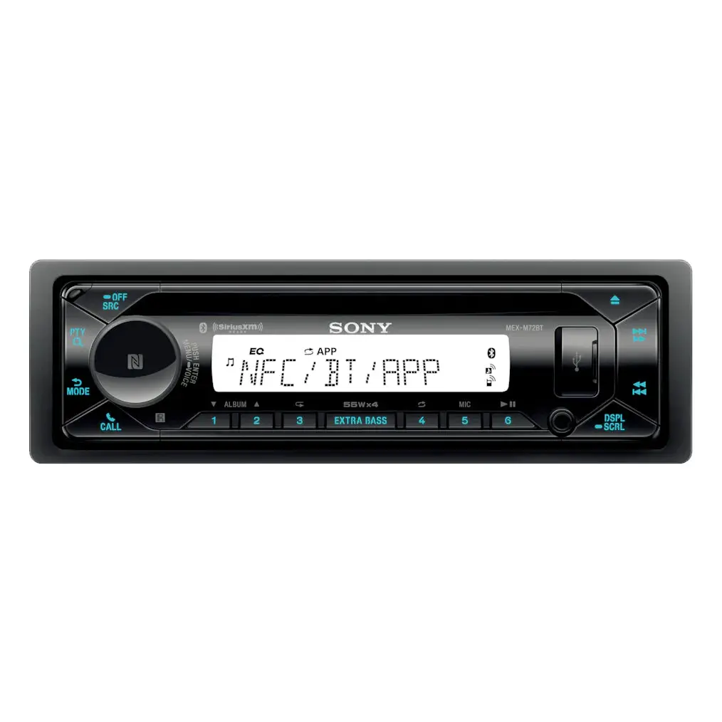 Sony Mex-M72bt Marine Cd Player With Bluetooth 1