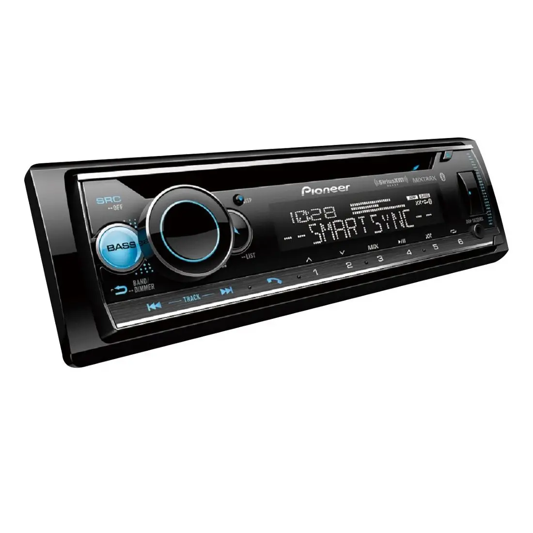 Pioneer Deh-S6220bs 1-Din In-Dash Cd/Dm And Bluetooth Receiver - Siriusxm Ready 1