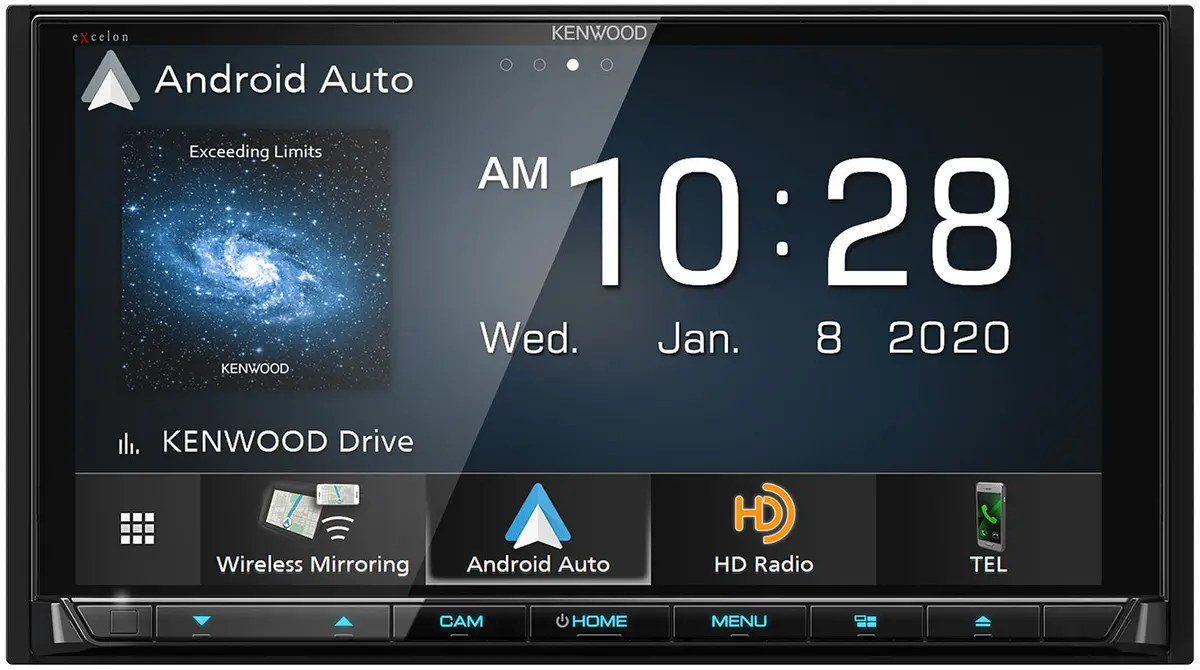 Kenwood Excelon Ddx9907xr 6.8" Wireless Apple Carplay Ready & Wireless Android Auto Dvd Receiver 1