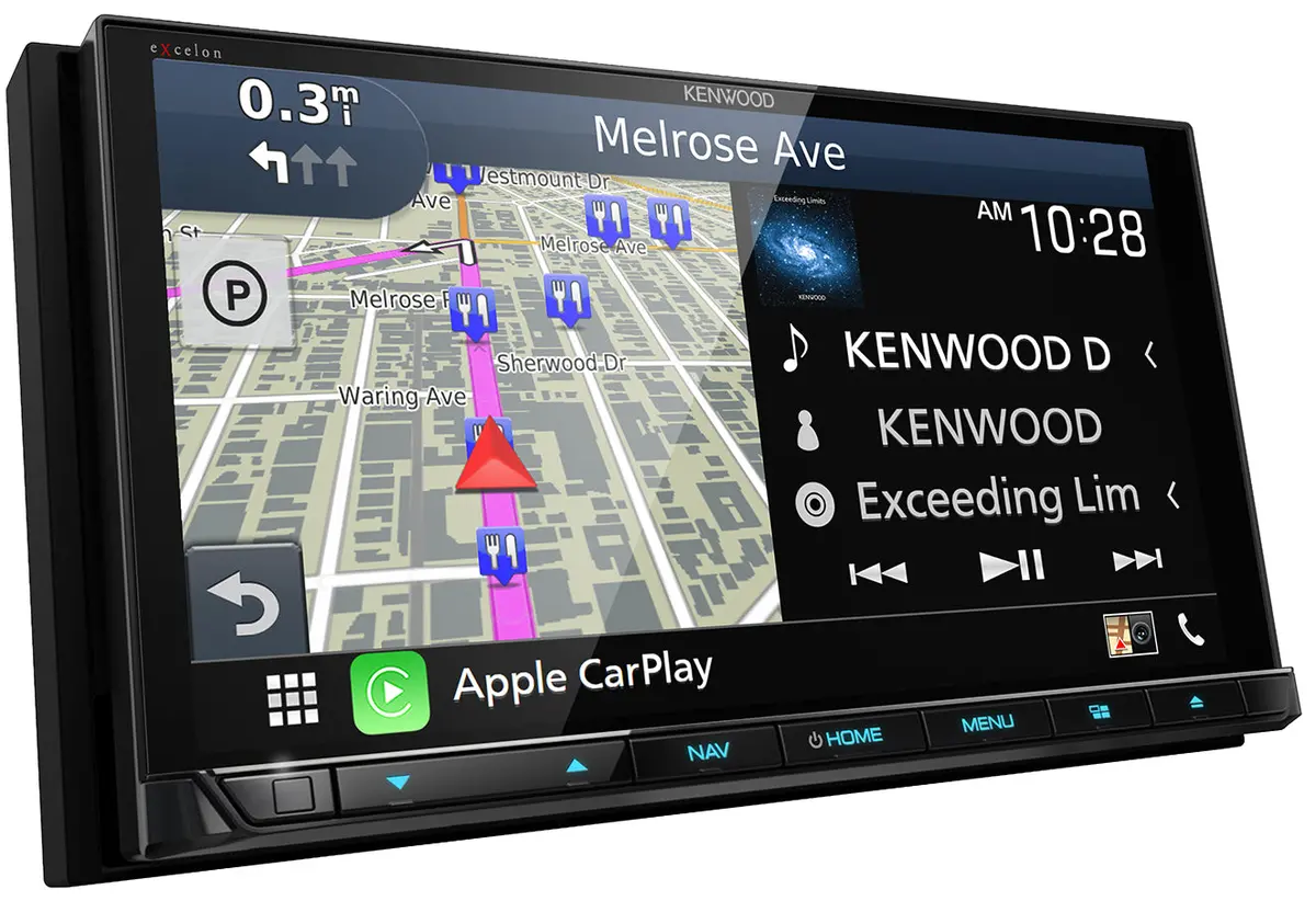 Kenwood Excelon Dnx997xr 6.8" Navigation / Dvd Receiver With Wireless Applecarplay & Android Auto Receiver 2
