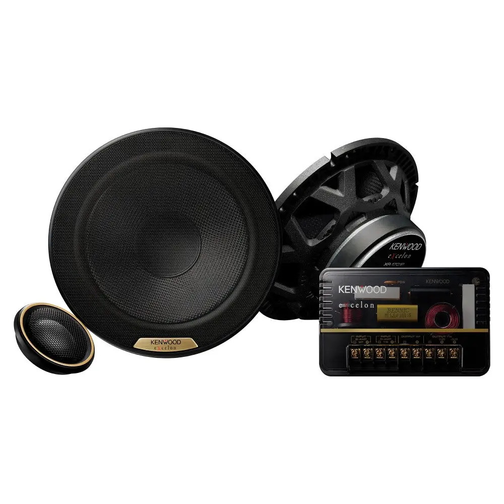Kenwood Excelon Xr-1701P 6.5" Component Car Speakers, 3Ohm, Pair 1