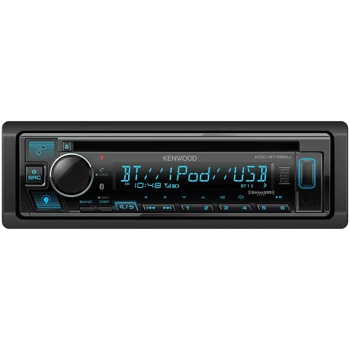 Kenwood Kdc-Bt382u Cd Car Stereo Receiver 1