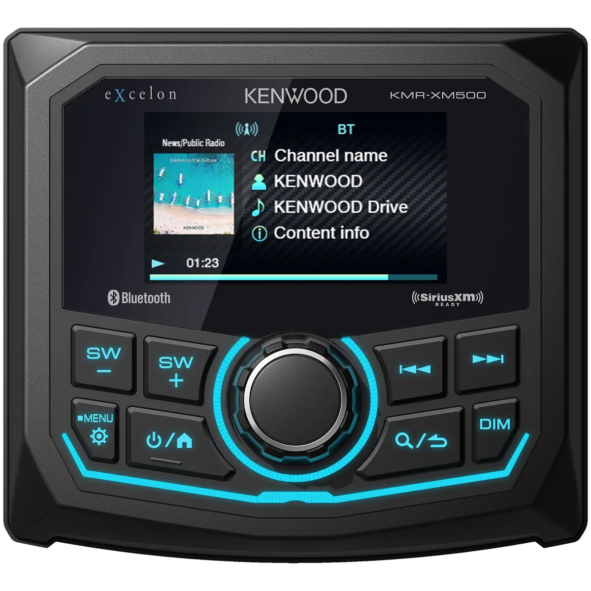 Kenwood Kmr-Xm500 Motorsports Digital Media Receiver With Bluetooth 1