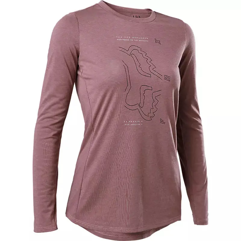 Fox Women's Ranger Dr Ls Jersey 3
