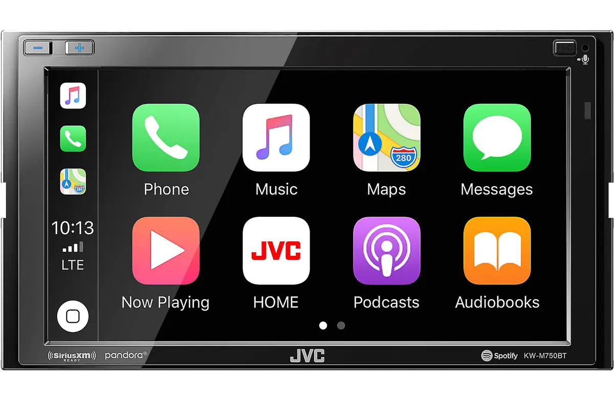 Jvc Kw-M750bt 6.8" 2-Din A/V Receiver With Apple Carplay & Android Auto 1