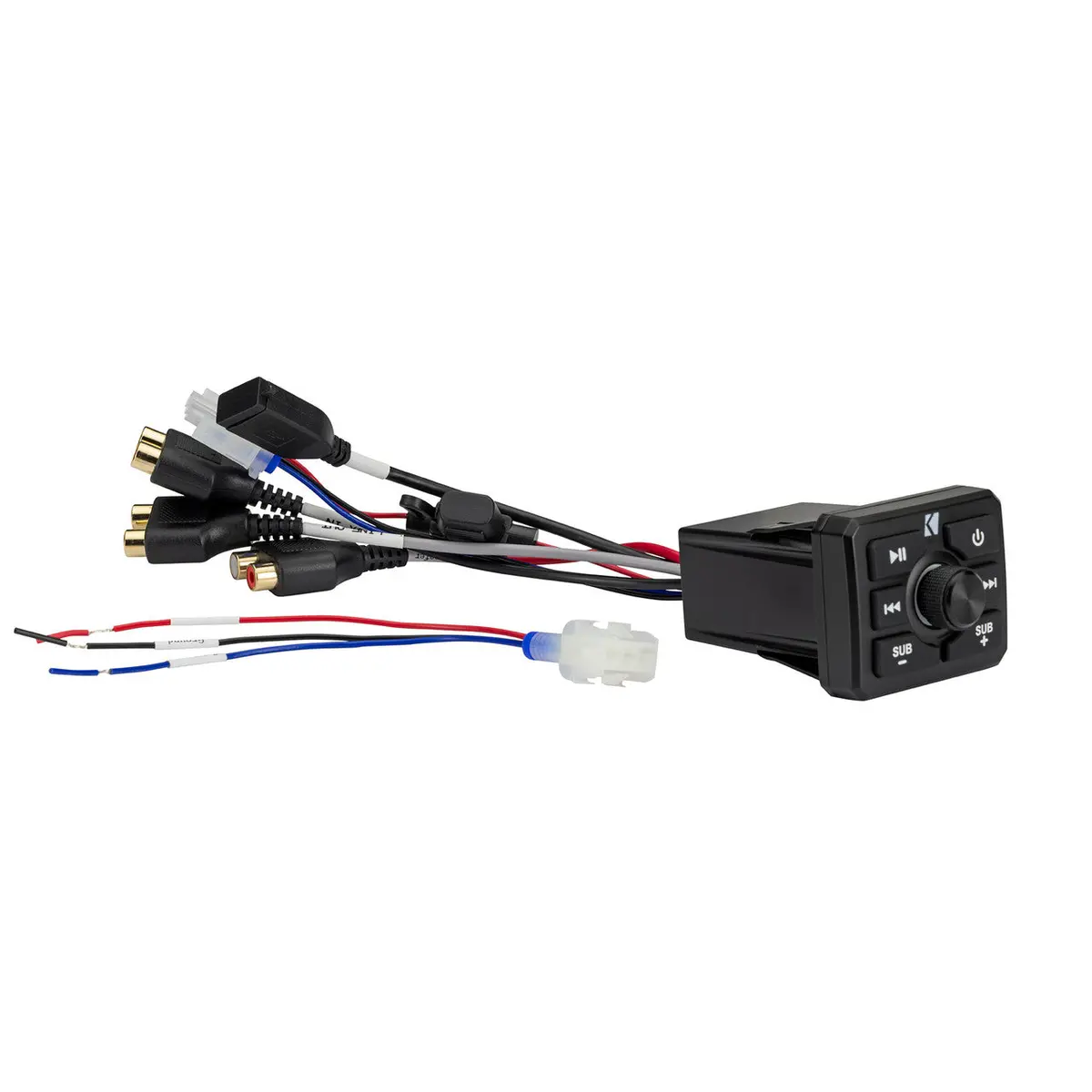 Kicker 51Kbtr Powersports Bluetooth Audio Receiver And Controller 2