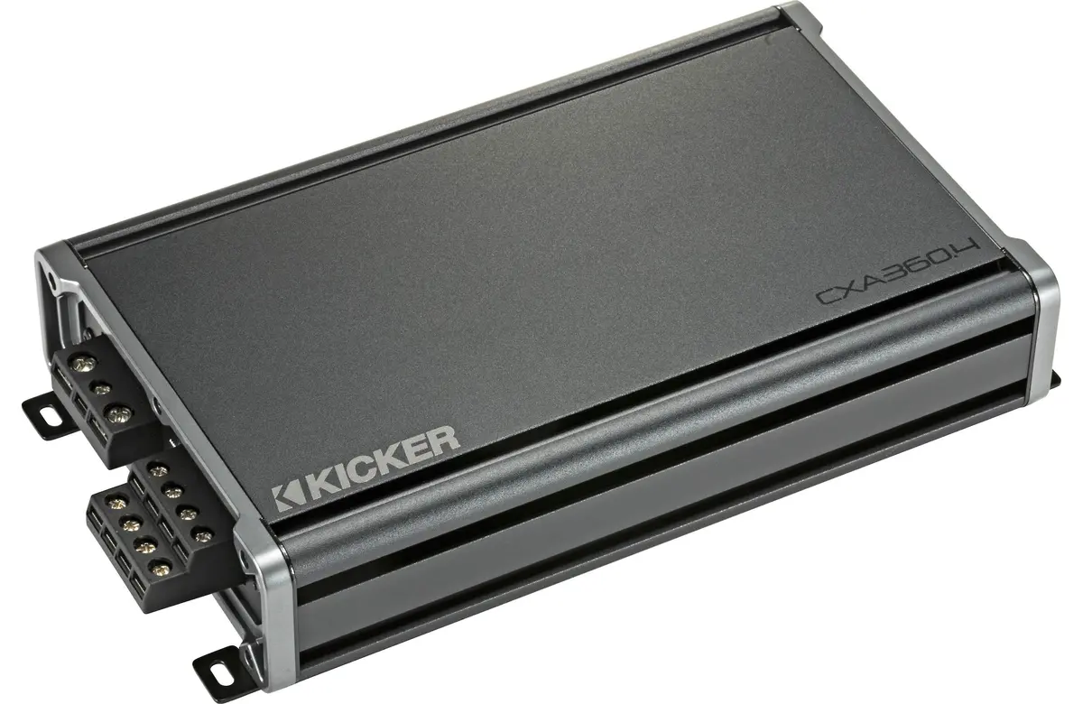 Kicker 46Cxa360.4 4-Channel Class Ab Car Amplifier 1