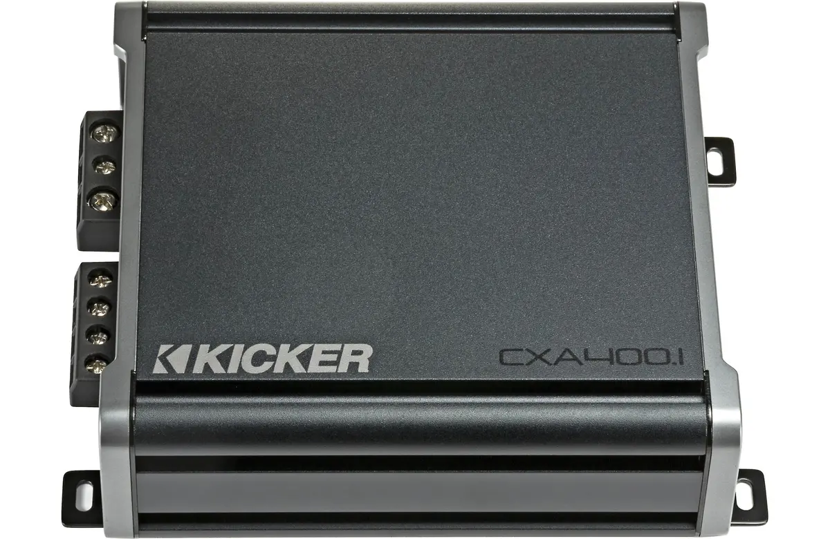 Kicker 46Cxa400.1 Cx Series Mono Amplifier - 400 Watt Rms X 1 At 1Ohm 1