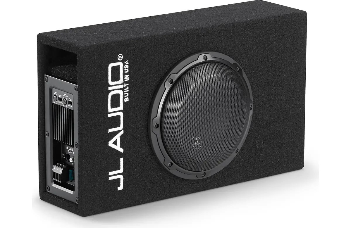 Jl Audio Acp108lg-W3v3 - Single 8W3v3 Microsub+ With Dcs Amplifier, Ported, 0.40 Ohm 1