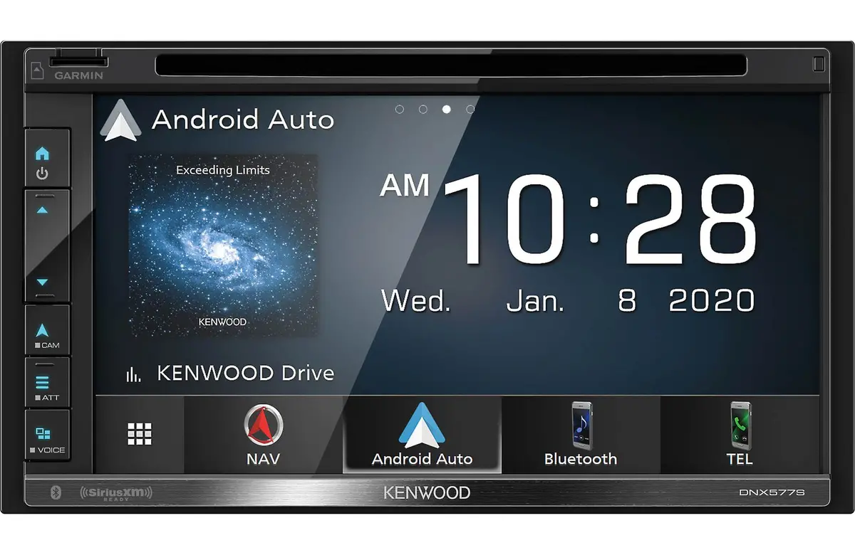 Kenwood Dnx577s 2-Din Navigation Receiver W/ Apple Carplay & Android Auto 1